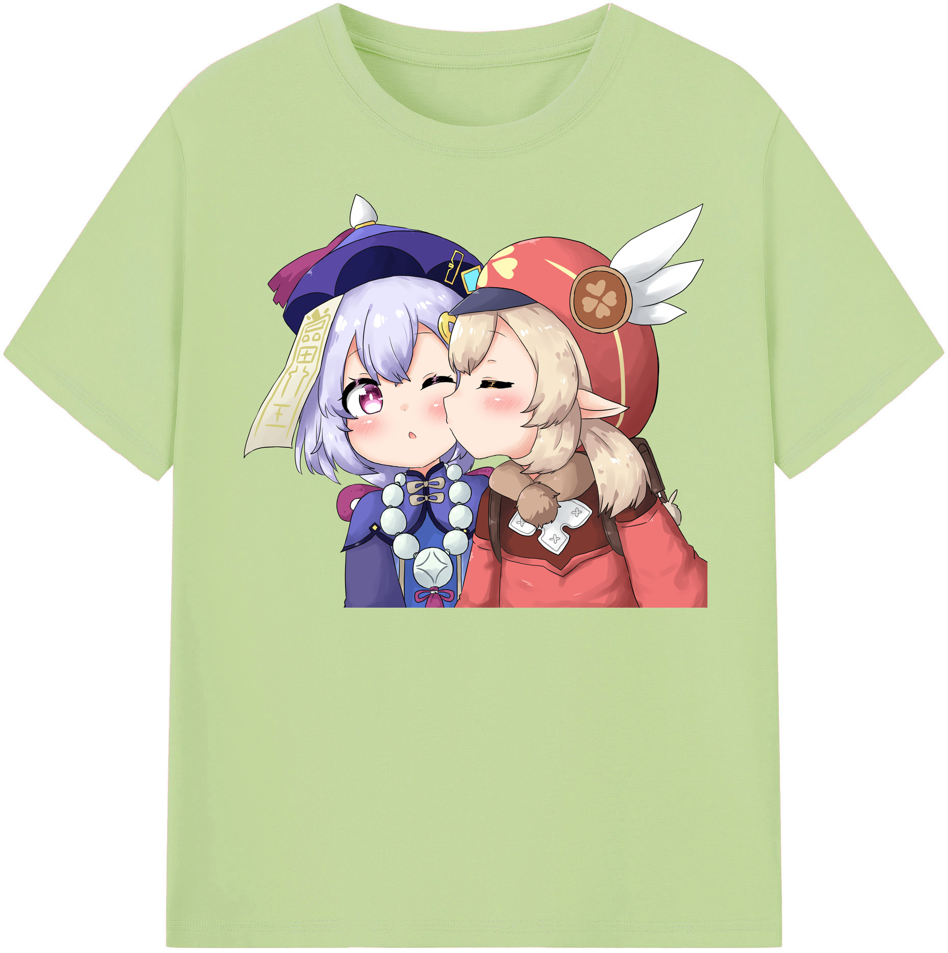 げんし神 七七 なな  genshin Nana 綿100％半袖Tシャツ（フロントプリント）